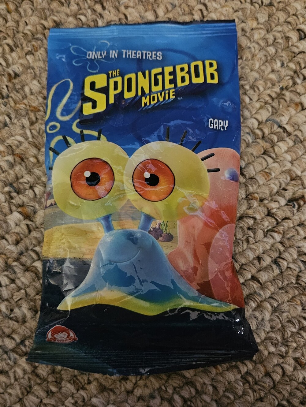 Wendy's The Spongebob Movie Gary Keychain